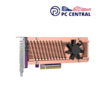 QNAP Dual M.2 22110 / 2280 PCIe Gen3 x8 NVMe SSD Expansion Card