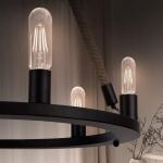 Feit Electric 40-Watt Equivalent T10 Dimmable Filament CEC Title 20 Compliant LED 90+ CRI Clear Glass Light Bulb, Soft White (BPT1040/927CA/RP)