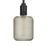 Feit Electric 25-Watt Equivalent Dim Vintage Oversized E26 LED Light Bulb W/ Mesh Cage Acrylic Filament Matte Gold Soft White 1-Pack (CGAYCMG/L/927CA/HDRP)