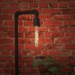 Feit Electric 40-Watt Equivalent T10 Dimmable Spiral Filament Large Clear Glass E26 Vintage Edison LED Light Bulb, Soft White (T10L/S/CL/927CA/HDRP)