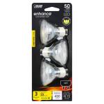Feit Electric 50-Watt Equivalent MR16 GU10 Dimmable Track Lighting 90+ CRI Frosted Flood LED Light Bulb, Bright White 3-Pack (BPMR16IFGU500930CA/3)