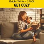 Feit Electric 35-Watt T4 Dimmable GY6.35 Halogen 2700K Bright White BI-Pin Base Decorative Light Bulb 2-Pack (BPQ35T4/JCD/2/HDRP)