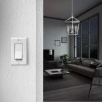 Feit Electric 40W Equivalent BA10 E12 Candelabra Dim White Filament Clear Glass Chandelier LED Light Bulb Soft White 2700K 3-Pack (CFC40927CAWFILHDRP/3)