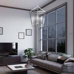 Feit Electric25-Watt Equivalent B10 E12 Candelabra Dimmable White Filament Clear Chandelier LED Light Bulb, Daylight 5000K 3-Pack (CTC25950CAWFILHDRP/3)