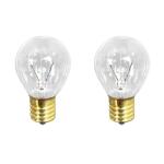 Feit Electric 25-Watt Soft White (2700K) S11 Intermediate E17 Base Dimmable Incandescent Light Bulb 2-Pack (BP25S11N/2/HDRP)