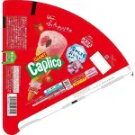 Caplico Strawberry Chocolate Dry Ice Cream Cone Puffed Snack Sweet Glico Japan