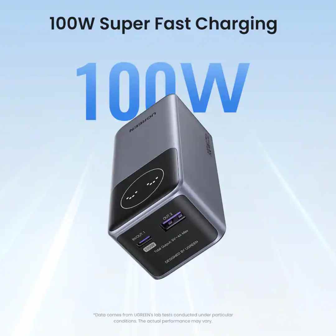 UGREEN Nexode 12000mAh Power Bank 100W PD - Image 4