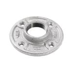 Southland 1-1/4 in. Galvanized Malleable Iron Floor Flange Fitting (511-606HN)