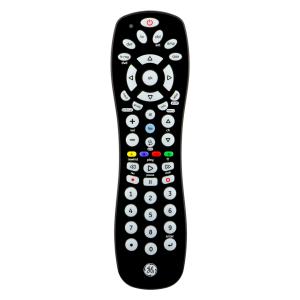 GE Universal TV Remote Control 6-Device Black