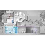 GE Under Sink 5 Stage Premium Reverse Osmosis Water Filtration System (GXRV40TBN)