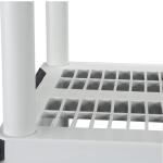 HDX 5-Tier Easy Assembly Multi-purpose Plastic Garage Storage Shelving Unit in Gray (36 in. W x 72 in. H x 18 in. D) (127932)