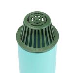 NDS 6 in. Plastic Round Atrium Drainage Grate in Green (80)