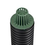 NDS 3 in. and 4 in. Combo Plastic Atrium Grate, Green (75U)