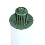 NDS 3 in. and 4 in. Combo Plastic Atrium Grate, Green (75U)