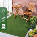 TrafficMaster Pre Cut Turf 5 ft. x 7 ft. Green Artificial Grass Rug (LHDTRFPVIR57302)