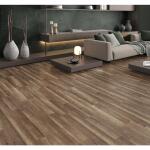 TrafficMaster Grey Oak 7 mm T x 8 in. W Laminate Wood Flooring (23.9 sqft/case) (360731-00375)