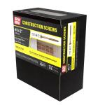 Grip-Rite #8 x 2 in. Star Drive Dual Flat Head Coarse Thread Construction Screws 5 lbs. Box (2GCS5)