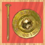 GRK Fasteners 5/16 in. x 3-1/8 in. Star Drive Washer Head Rugged Structural Wood Screw (45-Pack) (112221)