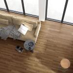 TrafficMaster Kellum Valley Oak Gunstock Brown 7 mm T x 8 in. W Laminate Wood Flooring (24 sqft/case) (360731-22430)