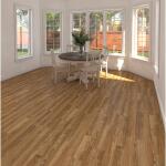 TrafficMaster Kellum Valley Oak Gunstock Brown 7 mm T x 8 in. W Laminate Wood Flooring (24 sqft/case) (360731-22430)