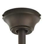 Hampton Bay Rothley II 52 in. Indoor LED Bronze Ceiling Fan with Light Kit, Downrod, Reversible Motor and Reversible Blades (52051)