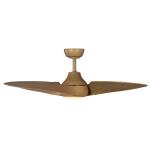 Hampton Bay Fernbrooke 52 in. Indoor/Outdoor Brown Oak Ceiling Fan with Adjustable White Integrated LED and Remote Control (59065)