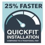 Hampton Bay Bayfield 52 in. Indoor Matte Black Dry Rated Downrod Ceiling Fan with 5 Reversible Blades (52193)