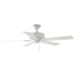 Hampton Bay Barrow Island 52 in. Indoor/Outdoor Wet Rated White Ceiling fan (YG529-WH)