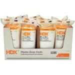 HDX 10 ft. x 20 ft. Clear Plastic Drop Cloth (DCHD1020-1)