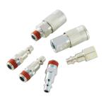 Husky 1/4 in. I/M Coupler Plug with Increased Air Flow (6-Piece) (HDA22700)