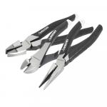 Husky High-Leverage Pliers Set 3-Piece