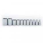 Husky(46-Piece) 1/4 in. and 3/8 in. Stubby Ratchet and Socket Set 