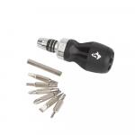 HuskyScrewdriver Set 12-in-1 Quick Load Ratcheting Stubby