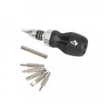 HuskyScrewdriver Set 12-in-1 Quick Load Ratcheting Stubby