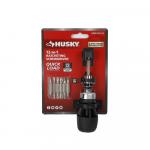 HuskyScrewdriver Set 12-in-1 Quick Load Ratcheting Stubby