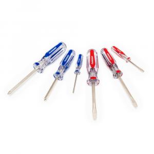 Husky(6-Piece) Philips and Slotted Screwdriver Set with Acetate Handles