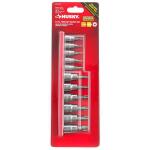 Husky 1/4 and 3/8 in. Drive Torx Bit Socket Set (11-Piece) (HTXBS11PCSR)