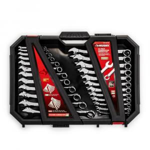 Husky(24-Piece) SAE/MM Combination Wrench Set