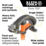 Klein Tools 1 in. Iron Conduit Bender (51605)