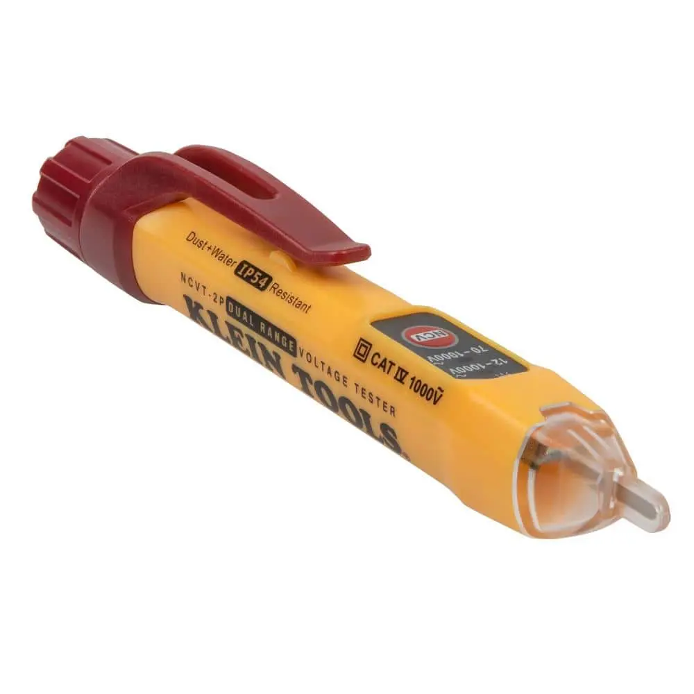 Klein Tools Digital Dual Range Non Contact Voltage Tester, 12-1000V AC (NCVT-2PR)
