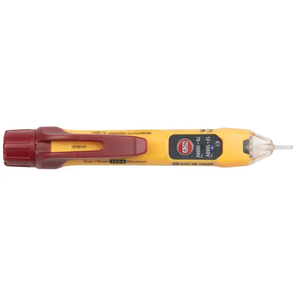 Klein Tools Digital Dual Range Non Contact Voltage Tester, 12-1000V AC (NCVT-2PR)
