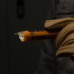 Klein Tools Digital Dual Range Non Contact Voltage Tester with LED Flashlight 12-1000V AC (NCVT-3PR)