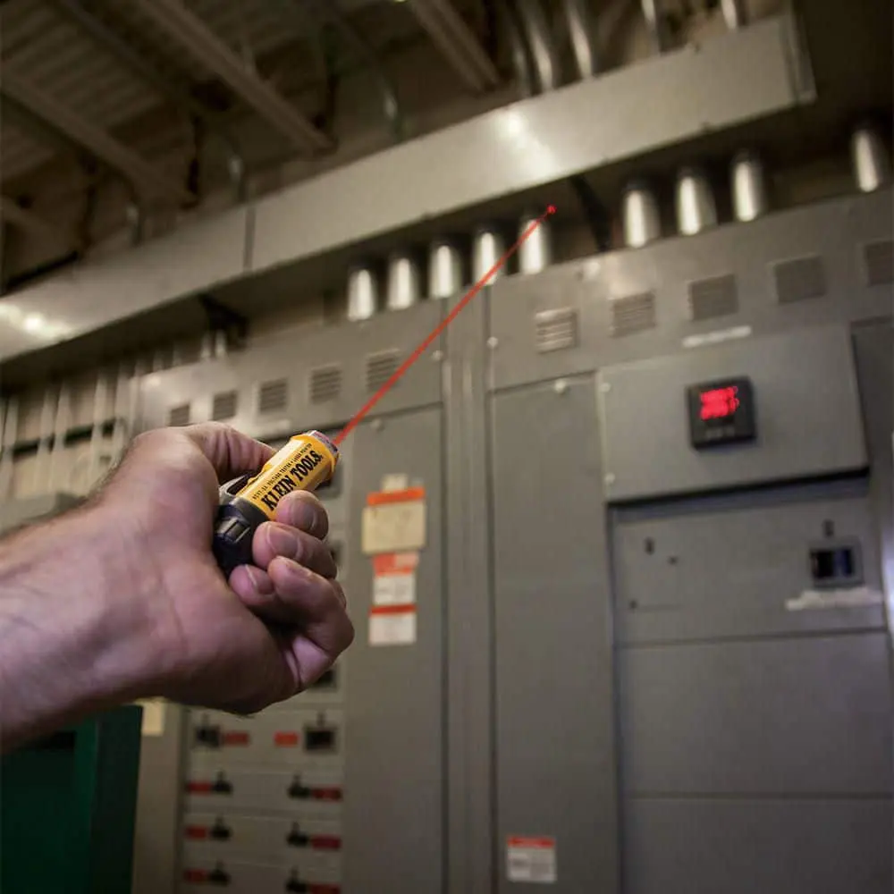 Klein Tools Dual Range Non Contact Voltage Tester with Laser Pointer 12-1000V AC (NCVT5A)