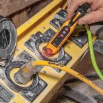 Klein Tools Non Contact Voltage Tester with Laser Distance Meter 12-1000V AC (NCVT6)