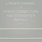 Legrand Wiremold CordMate Cord Cover Coupling, Cord Hider for Home or Office, Holds 1 Cable, Ivory (2 Pack) - C9