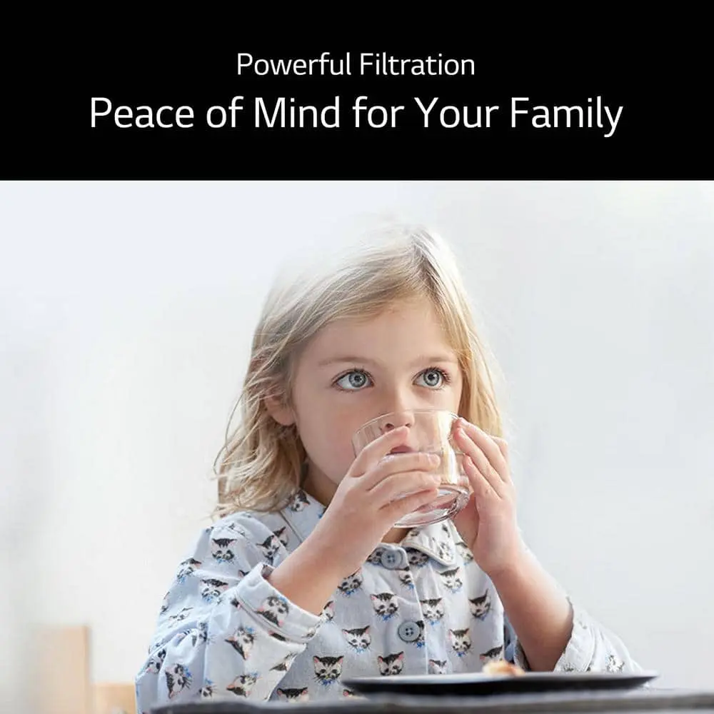 LG LT1000PC® - Premium Refrigerator Water Filter for LG LT1000PC- 6 Month / 200 Gallon Capacity (LT1000PC)