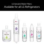 LG LT1000PC® - Premium Refrigerator Water Filter for LG LT1000PC- 6 Month / 200 Gallon Capacity (LT1000PC)