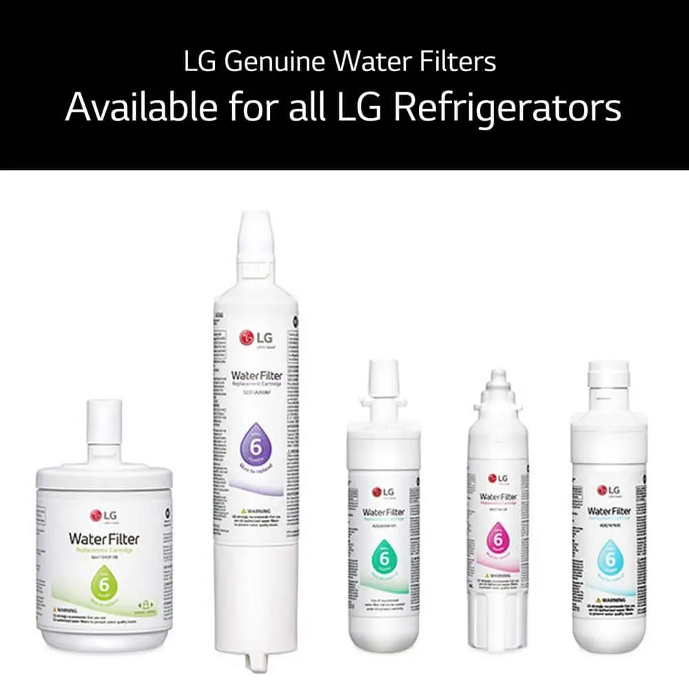 LG LT1000PC® - Premium Refrigerator Water Filter for LG LT1000PC- 6 Month / 200 Gallon Capacity (LT1000PC)