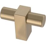 Liberty Artesia 1-3/4 in. (45 mm) Modern Champagne Bronze Cabinet T-Knob (P17020C-CZ-CP0)
