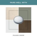 Liberty Pierce 1-3/8 in. (35 mm) Modern Polished Chrome Cabinet Knob (P36192C-PC-CP0)